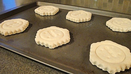 puff pastry shells before