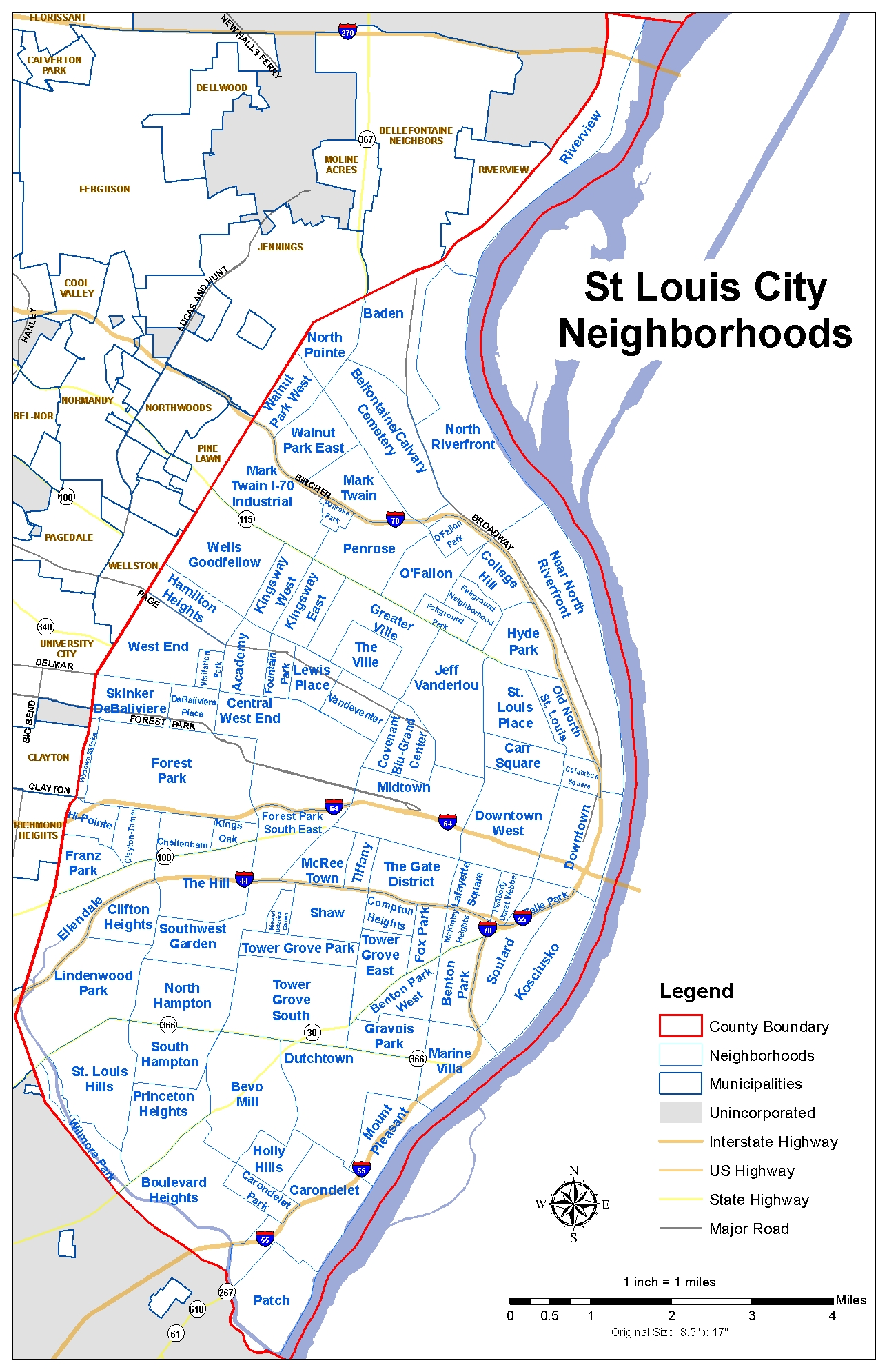 St Louis City Parcel Map To All The Homes I've Loved Before | The Hyper House
